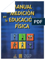 Manual de Medición en La Educación Física