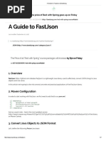 A Guide To FastJson - Baeldung