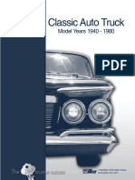 Classic Auto Truck Key Blank 1940 1980