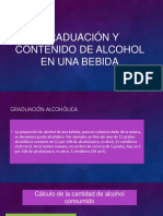 Graduación y Contenido de Alcohol en Una Bebida