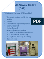 Difficult Airway Trolley DAS