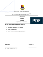 2010 SMK Tunku Besar Burhanuddin Mathematics Form 2 Paper 2