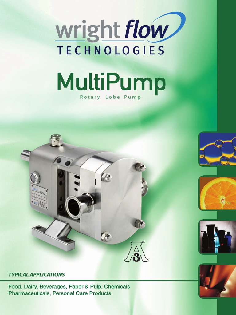 Multipump (Rotary Lobe Pump) | PDF | Pump | Gear