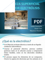 Limpieza Electrolitica