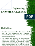 Bio Engineering, Enzyme Catalysis PDF