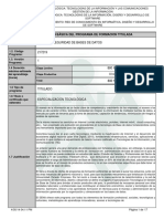 03 Diseño Curricular Del Programa 217219 EGSBD PDF