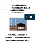 Khutbah Idul Adha PDF