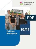 Harrogate College Full-Time Prospectus