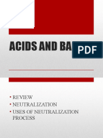 Safety in Handling Acids and Base