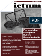 Jurnal Permasalahan Penegakan Hukum Kasus Narkotika.pdf