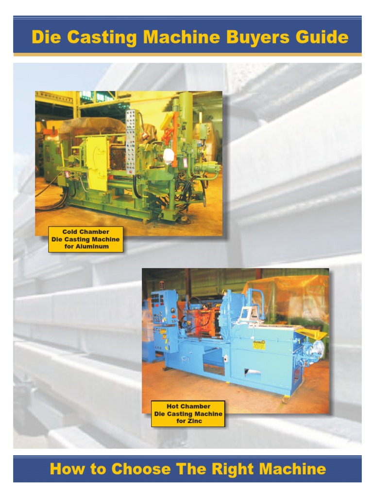 Beta Die Casting Buyers Guide | PDF | Casting (Metalworking ...