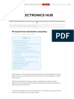 Rf Based Home Automation Using 8051