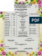 Class Program