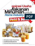 (WWW - Pustaka78.com) 0067 - 38 Inspirasi Usaha Makanan Minuman Untuk Home Industry Modal Di Bawah 5 Juta KBO PDF