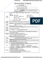 CBSE Class 5 Subjects Practice Worksheets PDF
