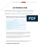 Bidirectional Visitor Counter Using 8051 Microcontroller