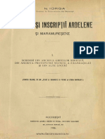 Scrisorĭ Şi Inscripţiĭ Ardelene Şi Maramureşene. Partea 1 - Scrisorĭ Din Archiva Grecilor Sibiiuluĭ, Din Archiva Protopopieĭ Neunite A Făgăraşuluĭ Şi Din Alte Locurĭ PDF