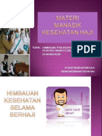 Manasik Kesehatan