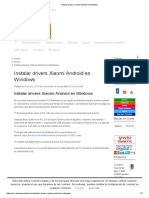 Instalar Drivers Xiaomi Android en Windows