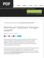 Memahami Localhost dan HTDOCS di XAMPP | PDF