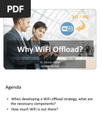 Why Wifi Offload?: Dr. Mazlan Abbas Mimos Berhad