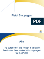 Pistol 9mm Stoppages Lesson V1