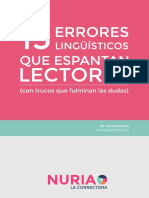 15 Errores Lingüísticos Que Espantan Lectores Con Trucos Que Fulminan Las Dudas