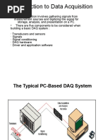 Introduction To Data Acquisition