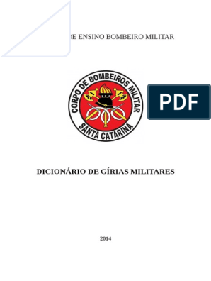 GÍRIAS MILITARES 