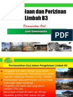 Pengelolaan Dan Perizinan LB3