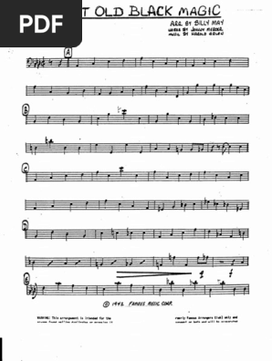 That Old Black Magic Arr Billy May