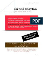 Conquer the Shaytan by Shaykh Musa Jibril