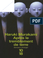 Murakami, Haruki - Apres Le Tremblement de Terre.