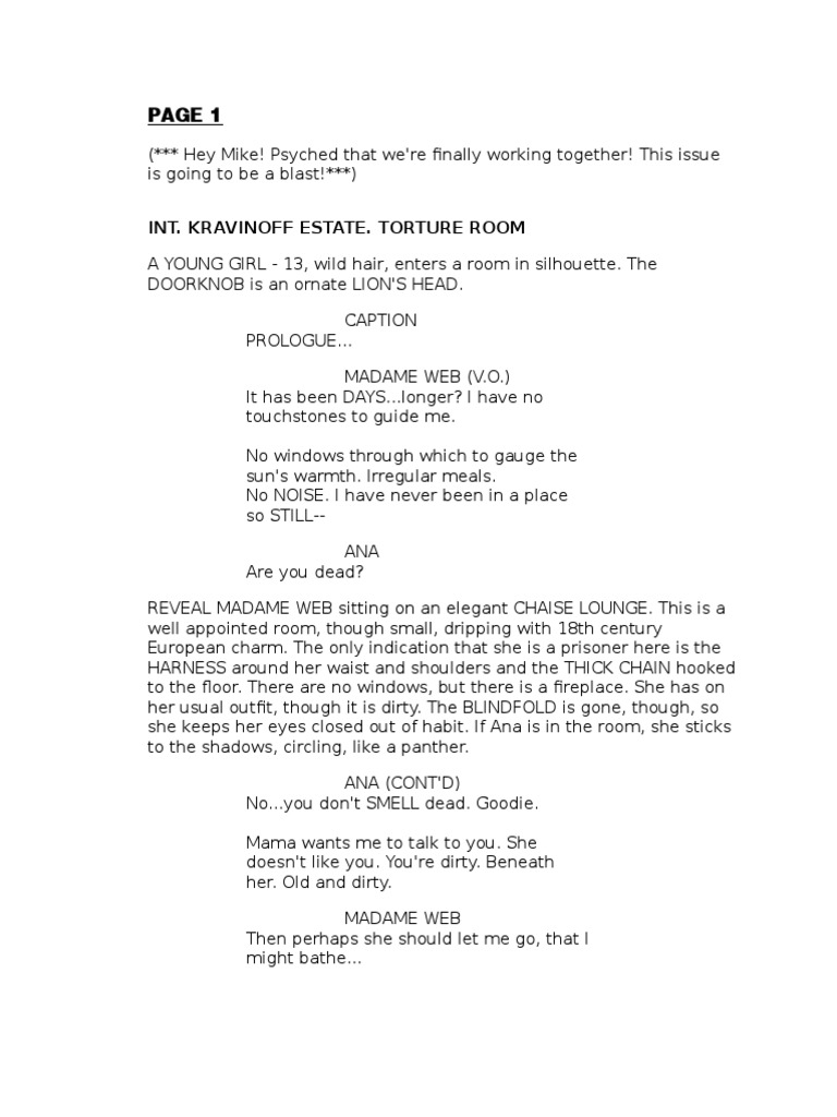 Asm 606 Plot Inglês | PDF | Spider Man | Leisure