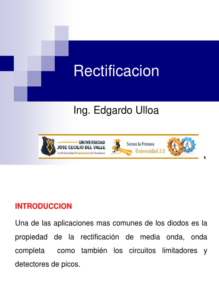 Rectificacion | PDF | Rectificador | Transformador