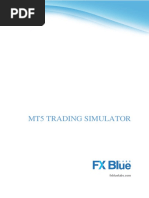 FX Blue Trading Simulator For MT5