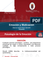 Emoción y Motivación 1er corte