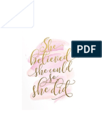 Quotes-Woman-She Believed PDF