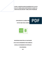 Metodología para La Identificación de Barreras de Flujo en Yacimientos de Alta Complejidad Estratigráfica Usando Un Análisis de Curvas de Declinación y Simulación Streamline