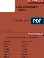 Countble and Uncountable Nouns Presentation