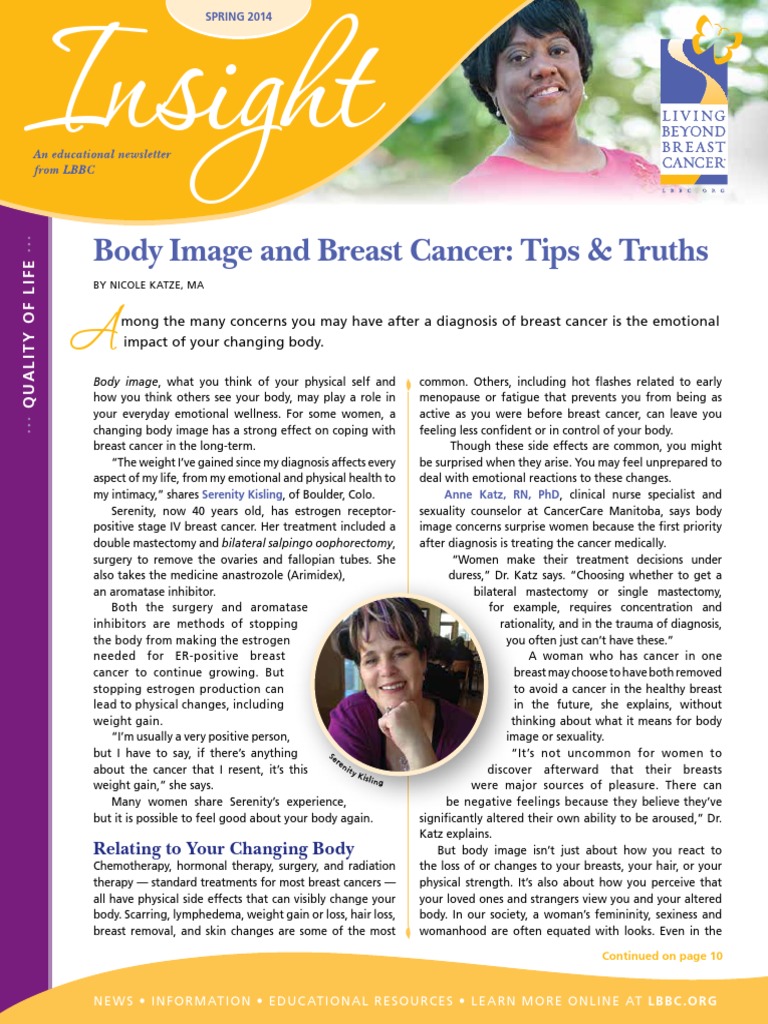 LBBC Insight Spring 2014 | PDF | Breast Cancer | Cancer