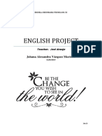 English Project: Johana Alexandra Vázquez Mariscal