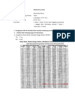 Data DDST Tasya 60 Bulan