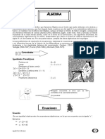 Algebra Primaría 5to Grado