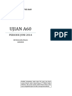 A60-Juni-2014 - Matematika Aktuaria - Pembahasan