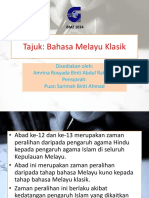 Bahasa Melayu Klasik