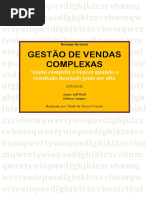Resumo Do Livro Gestão de Vendas Complexas - Autor Jeff Thull