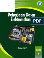 Kelas 10 SMK Pekerjaan Dasar Elektromekanik