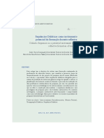 Sequências Didáticas Como Instrumento Potencial Da Formação Docente Reflexiva