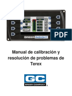 W450311D SPA Insight Terex Calibration Troubleshooting Spanish